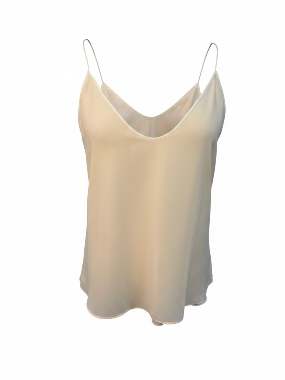 Chelsea & Theodore Blush Pink Chiffon Cami Tank Top NWOT